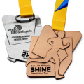 Exercitar medalhas de caminhada virtual