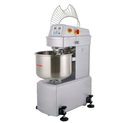 Professional Dough Kneading Machine Double Motor Two-Gear Dough Mixer Microcomputer Control Panel Flour Kneading Stir Machine