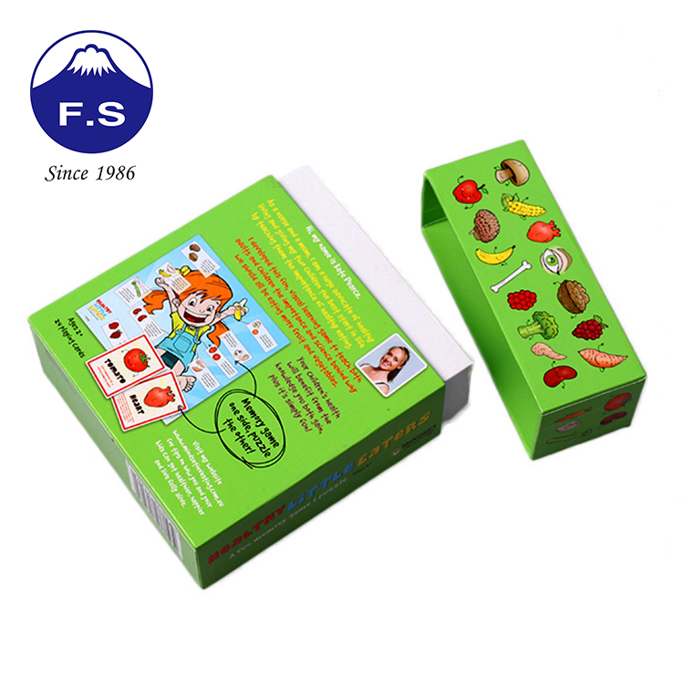 Customized Fashionable Children Fruit Leaning Game Card Set Customized Fashionable Children Fruit Leaning Game Card Set