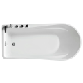 아르 데코 욕조 욕조가 높은 광택 아크릴 단순한 매끄러운 조인트 디자인 욕조