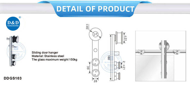 glass sliding dooor rolller