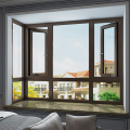 Custom large aluminum fixed tempered laminated glass window