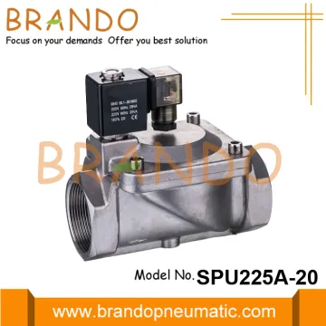 24VDC Stainless Steel Solenoid Valve SPU225A-12 SPU225A-14