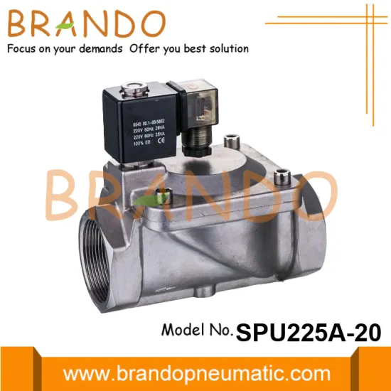 24VDC Stainless Steel Solenoid Valve SPU225A-12 SPU225A-14