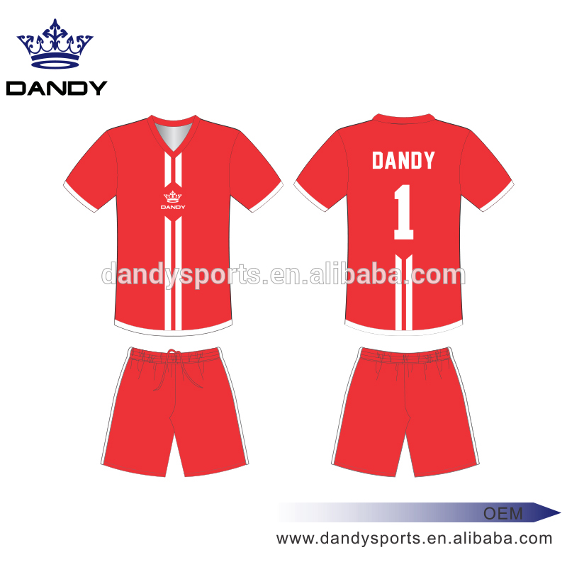 He iti te 100% Polyester Custom Soccer Jerseys