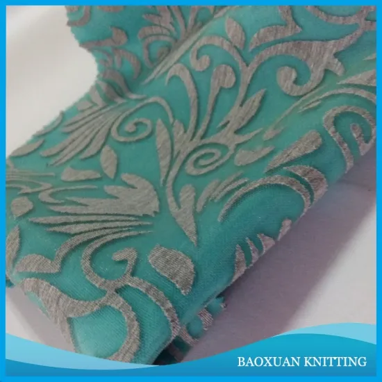 T/R 65/35 270gsm 160cm Burnout scuba fabric