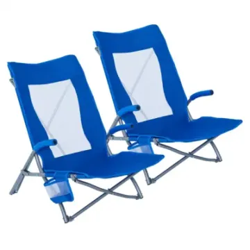 Low Lawn Lounge Outdoor Camping Adults Folding Portable Beach Chair