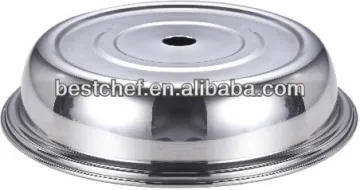 Luxe stainless steel Round plate cover