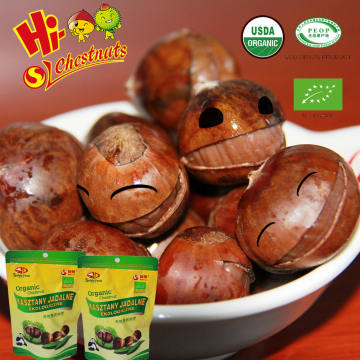 Ready to Eat Ringent Chestnuts Wholesale Packaged OEM Snacks