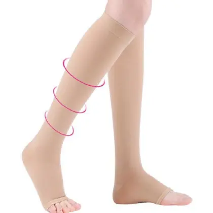 Medical compression stocking for pregnant women