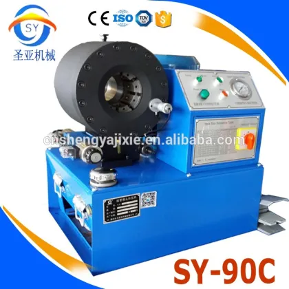 SY-90C aeroquip hydraulic hose crimping machine