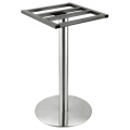 Stainless Steel Chrome Silver Dining Restaurant Table Base