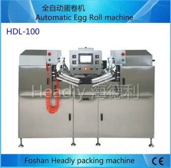 Small Food Making Machine Of Egg Roll For Small Business