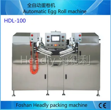 Full Automatic Small Egg Roll Making Machine For Small Business
