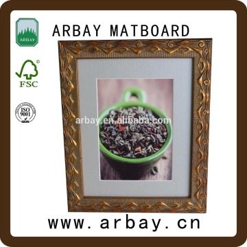 photo frame mat board single opening matboard mat paper photo frame border decorative shadow box frame white