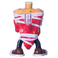 Plymer Clayer Cartoon Pizza Mummy Khalase ea Ho tsuba, borolicate khalase ea bo-bong