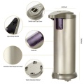 Foam Gel Automatic Stainless Steel Soap Dispenser