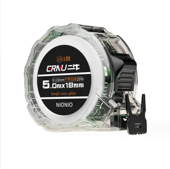 Black Gold Fluorescent Double-Sided Metric Self-Locking Tape Measure