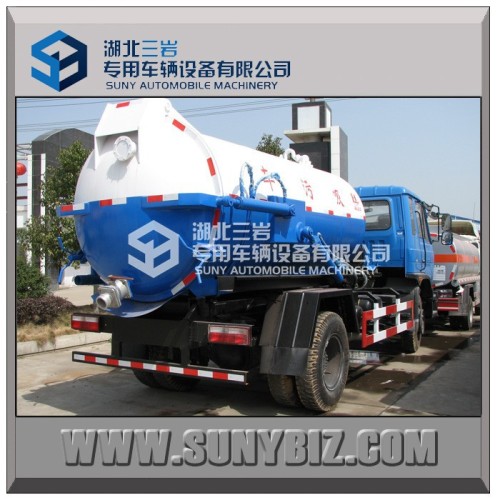 Dongfeng 4X2 10000L gully and cesspit emptier