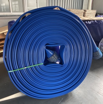 Boreline Hoses Covered with Blue Polypropylene Cable Ties