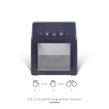 Sampung-print na Fingerprint Reader Apat na Fingerprint Scanner