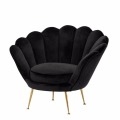 Fauteuil moderne royal rembourré pour le salon