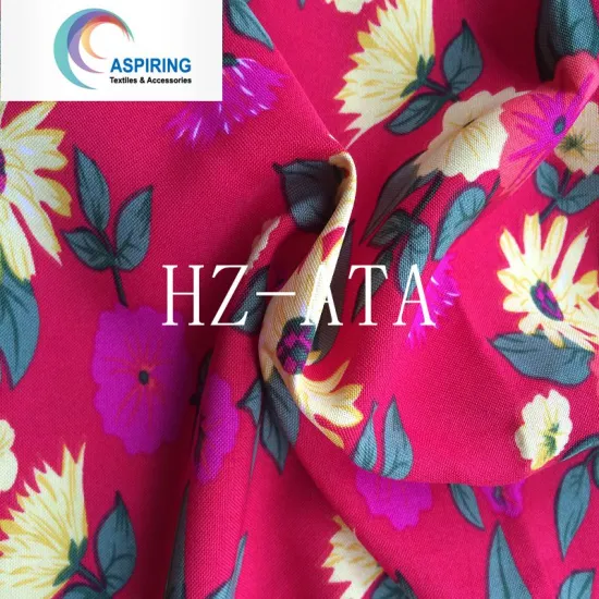 100% Polyester 255G/M Minimatt Printed Fabric for Uniform