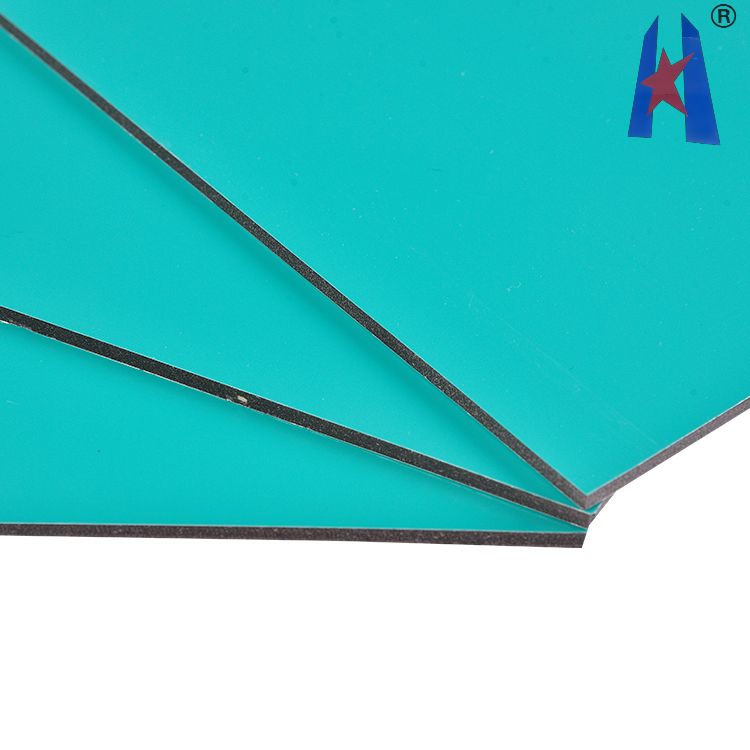 Panel decorativo de hoja de revestimiento de pared compuesto de aluminio PVDF