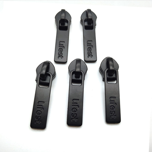 no.5 Thick Luggage Key Lock Nylon Zipper Slider