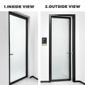 Exterior Windproof Aluminum Alloy Casement Door