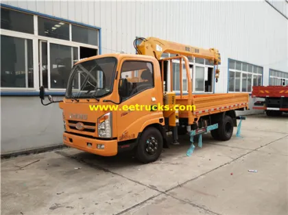 CAMC Folding 8ton Truck Mounted Cranes