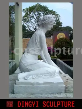 Drawn Water Young Girl Sculpture