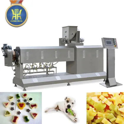 Nutritional dog pet treats snacks food extruder machine