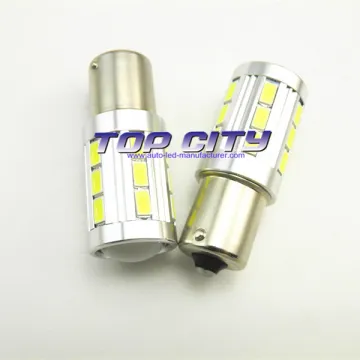 Xenon White 1156 BA15S 21-SMD 5630 LED Light bulb Turn Signal Backup Reverse, Automobile