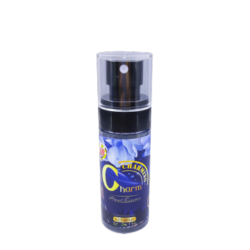 Spray corporal com fragrância charme