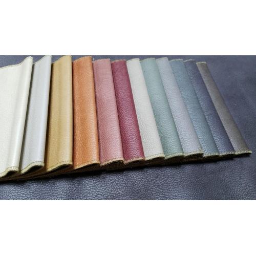 Polyester Leather Look Functional Velvet Fabric for Sofa