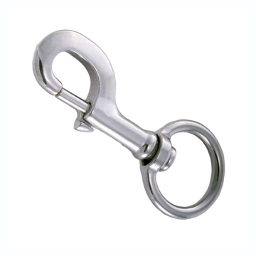 1-1 / 4 pouces x 115 mm Grade 316 Crochet de snap de l'œil pivotant en acier inoxydable pour plongée sous-marine