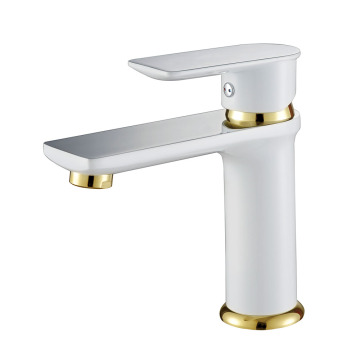 OEM del rubinetto del bacino dello spruzzo bianco