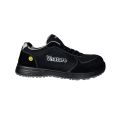 Black Sandwich Mesh Safety Shoes for Worker