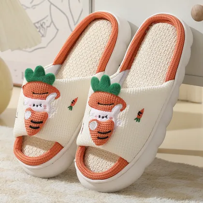 High Quality Cartoon Animals Carrot Slippers