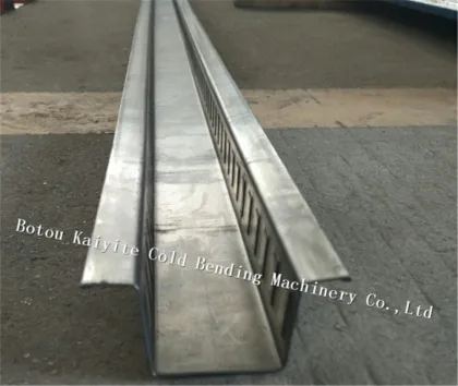 Omega Profile Light Gauge Roll Forming Machine