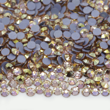 Großhandel SS6-SS20 Hot Fix Crystal Glass Flatback Rosen-Strass: Bulk Pack für Stoffdekoration
