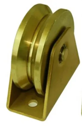 double bearings sliding gate roller