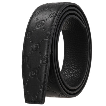 Hotsale Designer Embossed Fashion Leather Belt with Automatic Buckle