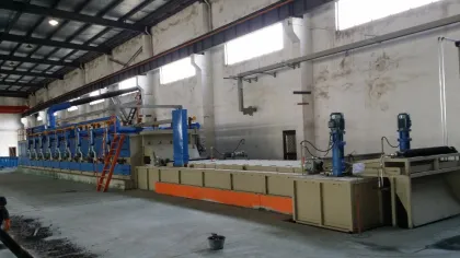 Zinc plating industry continuous furnace