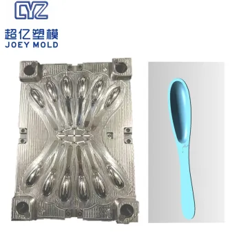 24 Cavities Hot Runner Disposable Spoon Plastic Mold with Logo