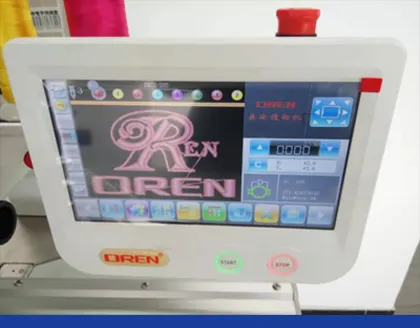 15 Needle Single Head Barudan Embroidery Machine