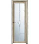 Tempered Glass Door, Aluminum Toilet Door, Bathroom Door