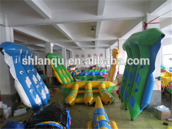 Inflatable Towable Water Sports Inflatable Flying Fish for Adults