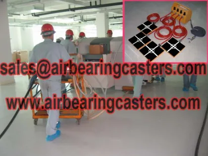 Air load moving systems safe working